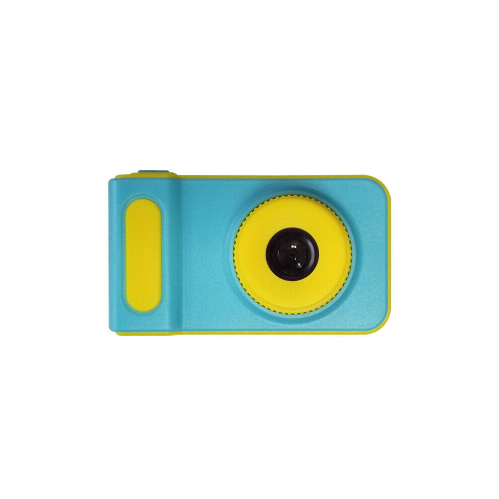 (Blue) Screen 2.0 Inch HD Children Mini Digital Camera Rechargeable Built-in Battery for Kid Photography Video