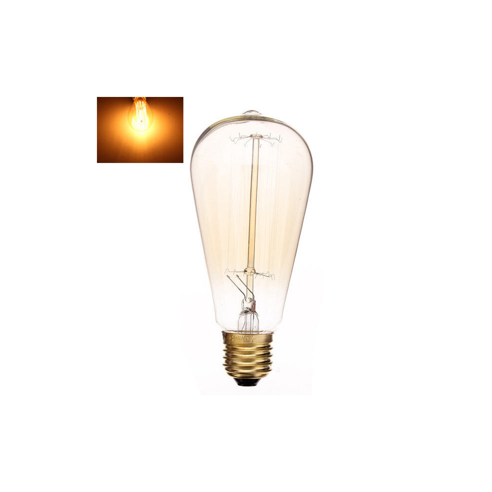 E27 40W Incandescent Bulb 220V ST64 Retro Edison Light Bulb