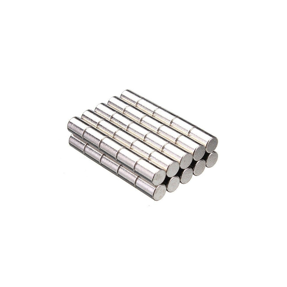 50pcs N52 Strong Cylinder Magnets Rare Earth Neodymium 4*6MM