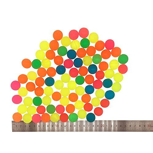 Mydio 100 Bolas Saltitantes, Cores Sortidas, Bolas de Alta Elasticidade para Crianças 2
