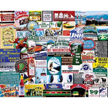 Quebra-Cabeça I Love New Hampshire - Quebra-Cabeça de 1000 Peças