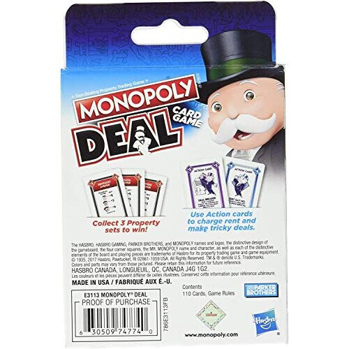 Hasbro Monopoly Deal Card Game 1