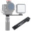 Cold Shoe Stand Bracket Vlogging Microphone Flash Light Extension Plate with 1/4 Inch Tripod Screw 1