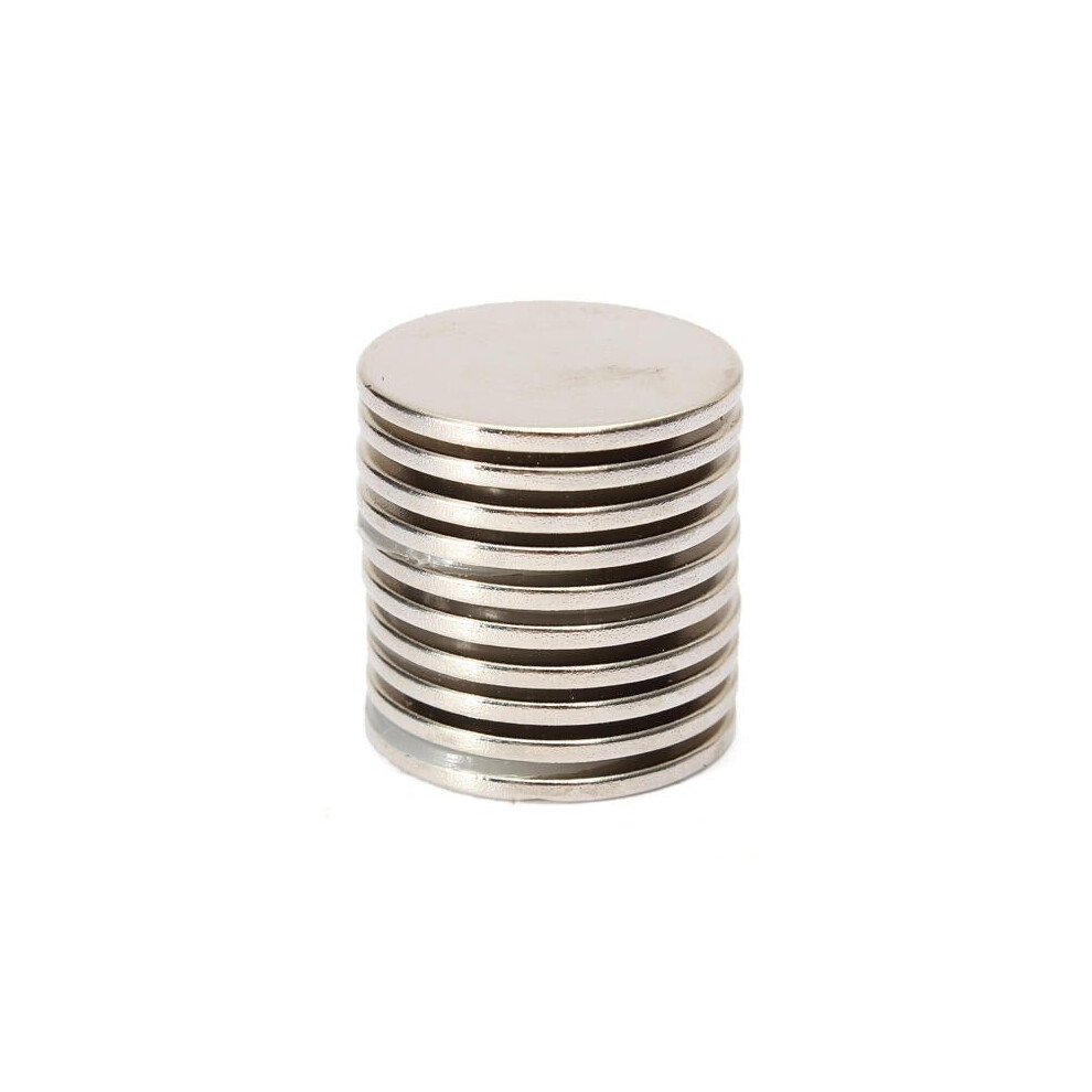 10PCS 25x2mm N35 Strong Round Rare Earth Neodymium Magnetic Toys