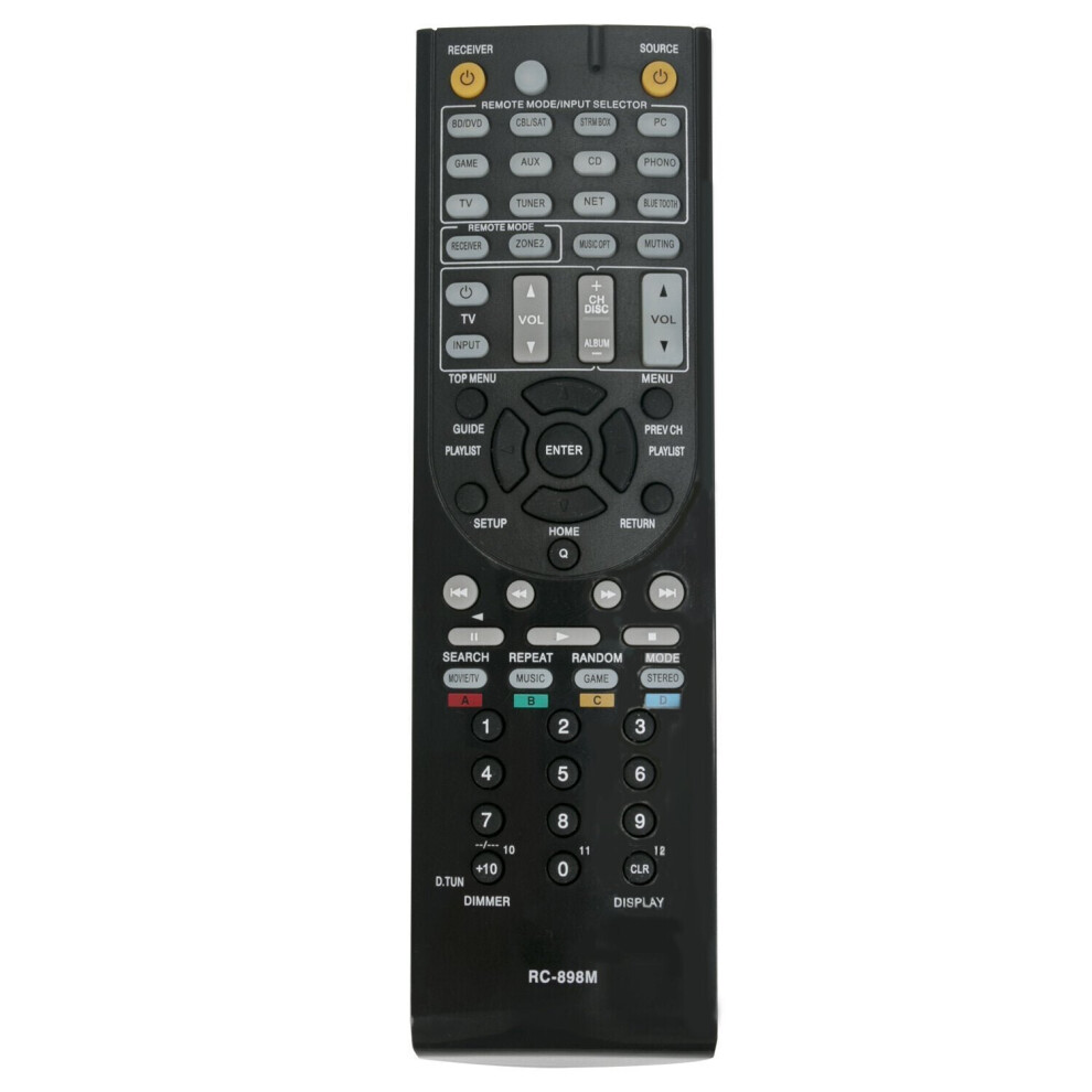 Control Suitable For Onkyo Av Receiver Tx-Nr535 Tx-Sr333 Ht-R393 Ht-S3700 3654659062888