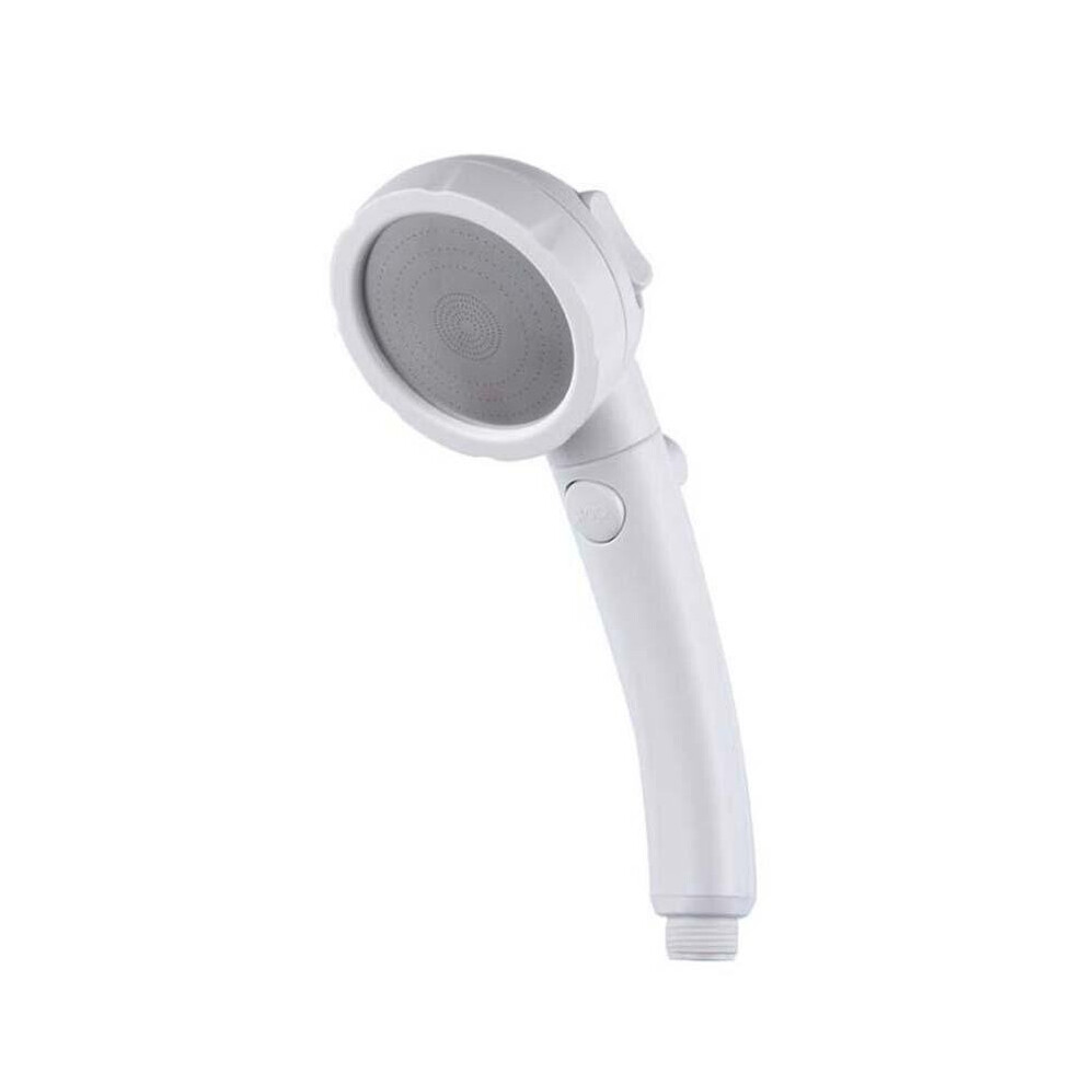 (White) 3 Mode Handheld Shower Head High Pressure Powerfull Boosting Water Saving Spray