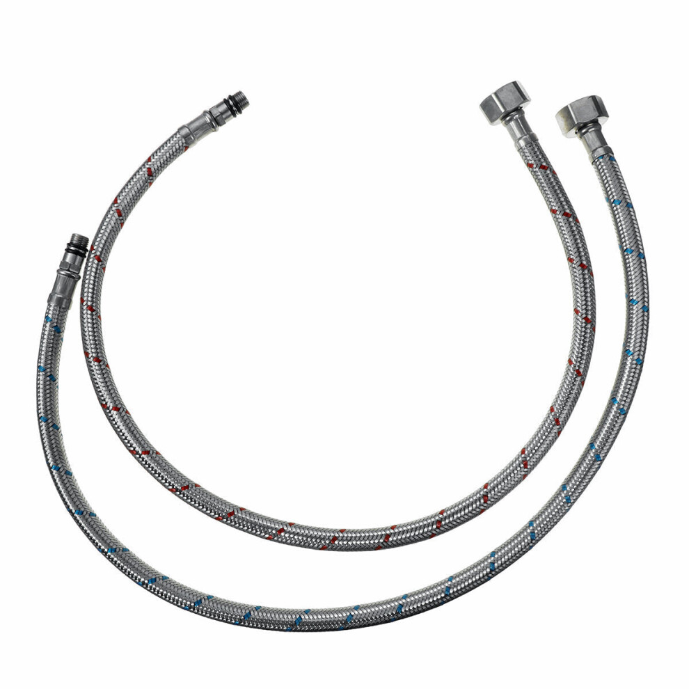 60Cm Stainless Steel Braided Pointed Hose Explosion-Proof Metal Hose Hot And Cold Water Faucet Inlet Pipe 3654659102454