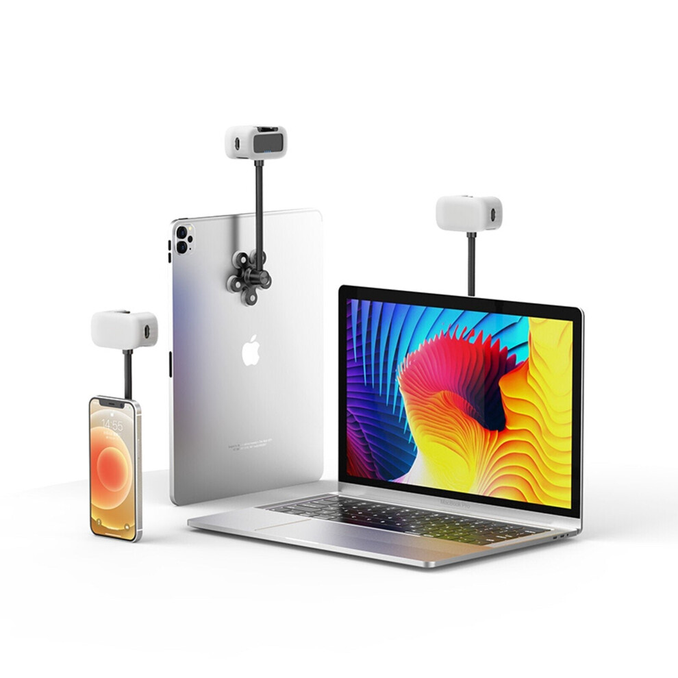 Adjustable Led Video Lamp With Suction Cup For Laptop Tablet Conference Selfie Youtube Light 6112211806464