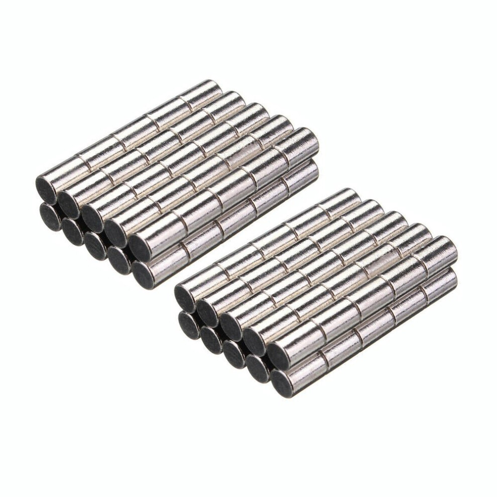 100Pcs N52 Strong Cylinder Magnet Rare Earth Neodymium 4X6mm 3654659372291