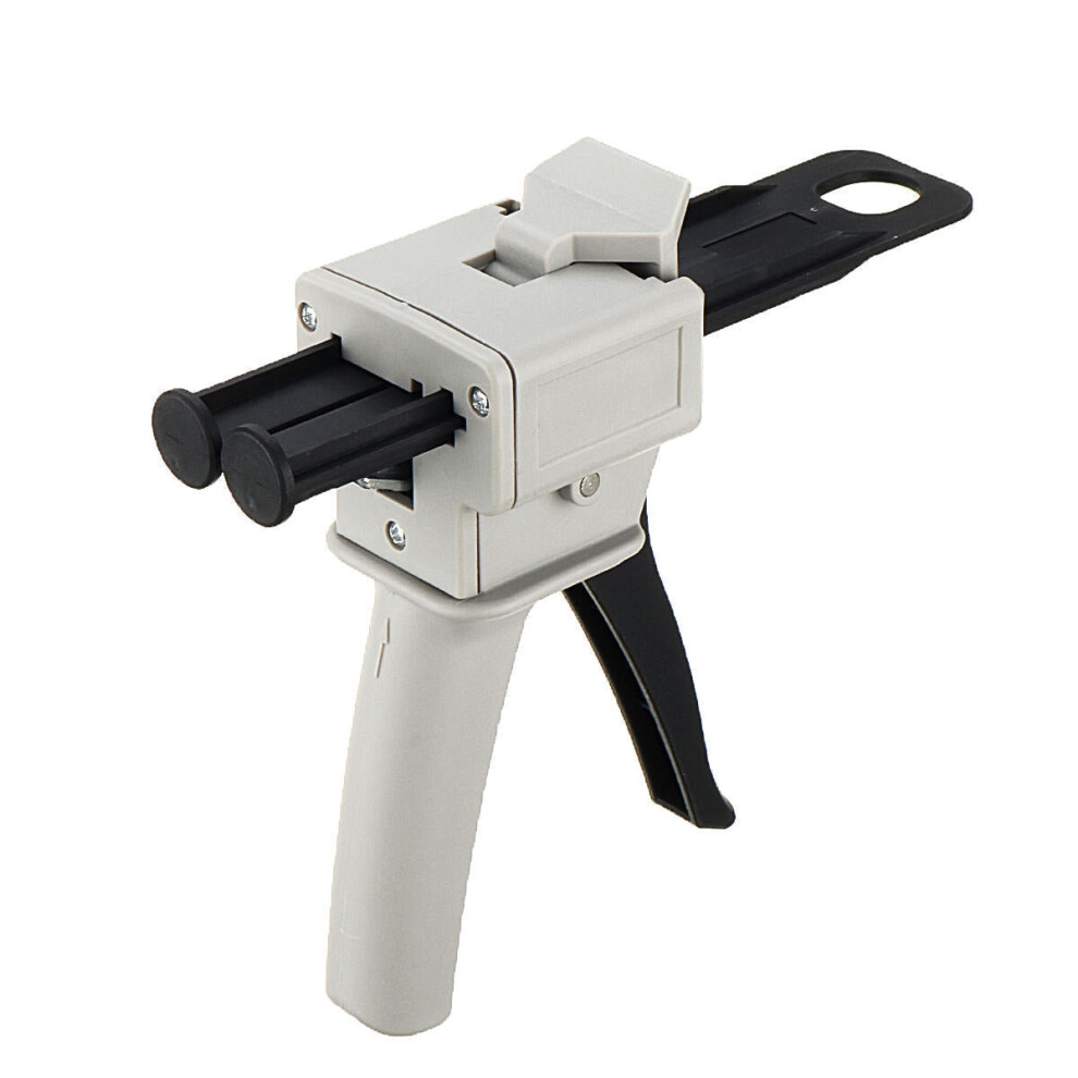50Ml Ab Glue Applicator Dispenser Impression Mixing Dispensing Handle Spread Applicator Glue Nozzles Cartridge For 1:1 Glue Mixing Tube 3654659375582
