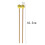 (Red) Yarn Head Medium Hard with Maple Handle Medium Keyboard Marimba Mallets 10