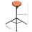 8'' 21cm Rubber Dumb Drum Practice Pads Set with Stand 5