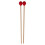 (Yellow) Yarn Head Medium Hard with Maple Handle Medium Keyboard Marimba Mallets 1