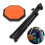8'' 21cm Rubber Dumb Drum Practice Pads Set with Stand 3
