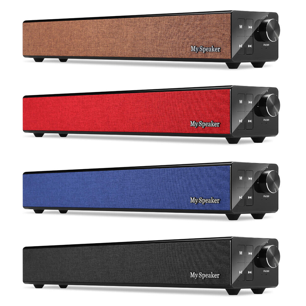 (Gold) 20W 4000 Mah Wireless Bluetooth Speaker Soundbar Stereo Speakers For Tv Theater Gold 3654659110701