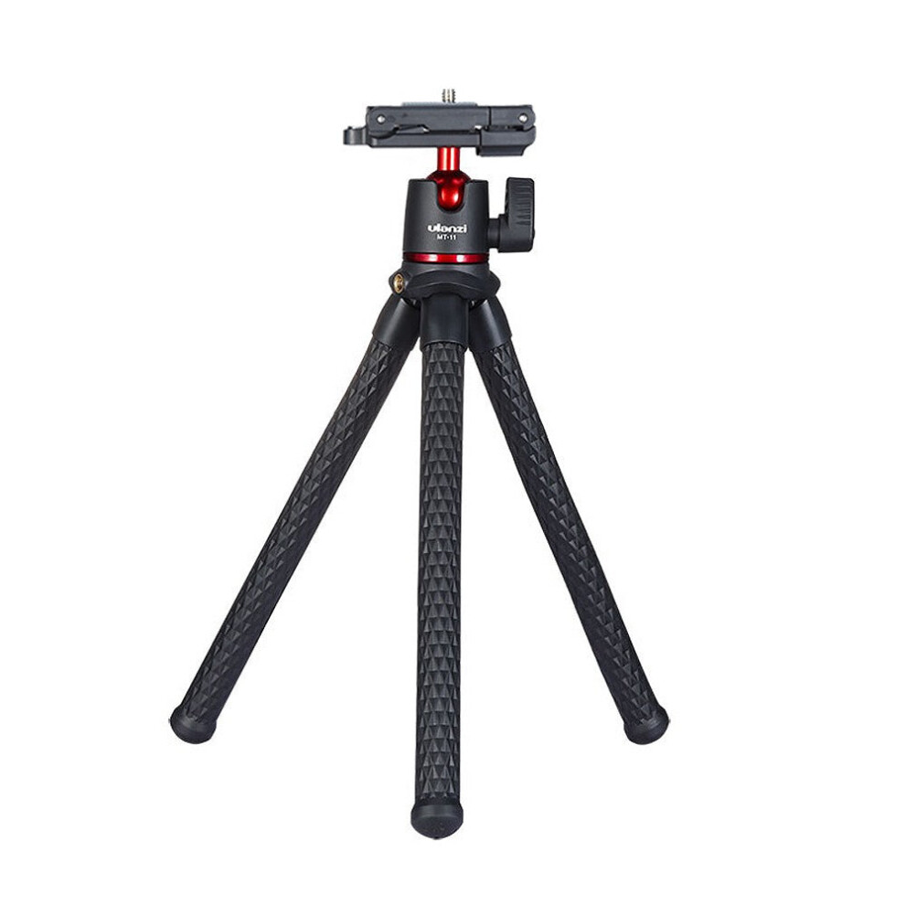 Flexible Octopus Tripod Stand 1/4 Inch Screw 2-in-1 Platform Design 360 Adjustment Ballhead