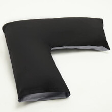 (Black/Grey) V Pillow Orthopaedic V Shaped Pillow Extra cushion