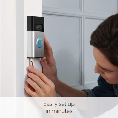 Ring Ring Video Doorbell by Amazon | 1080p HD video 2