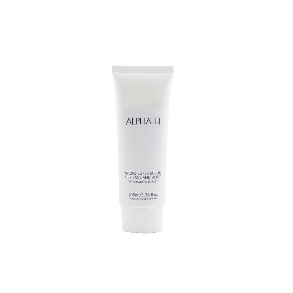 Alpha-H Micro Super Scrub (For Face & Body) - 100Ml/3.38Oz