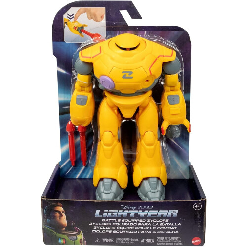 Disney Battle Equipped Zyclops (Disney Pixar Lightyear) Figure - Board Game