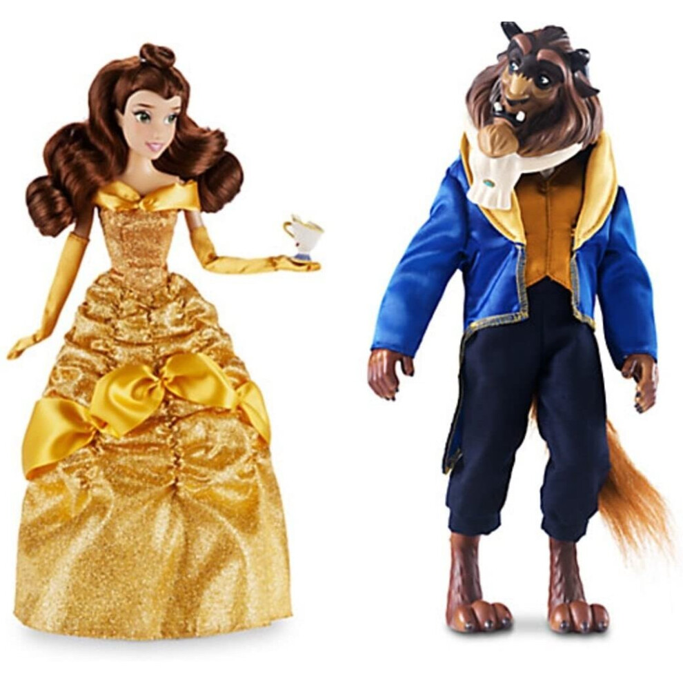 Disney New 2016 Store Princess Belle With Chip And Beast Classic Doll