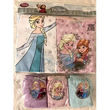 Frozen Elsa Anna Vest and Brief Set for Girls Kids 5/6 years