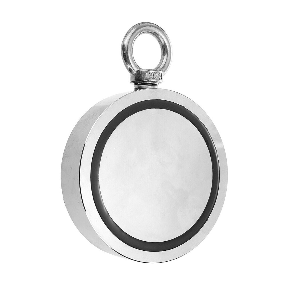 ((420Kg)67Mm) Double Side 160-1500Kg Neodymium Fishing Salvage Recovery Magnet For Detecting Metal Treasure 3654659270931