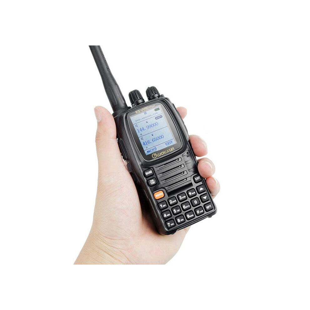 (EU Plug) Dual Band Transmission Cross Band Repeater Air Band Walkie Talkie Two-way Radio