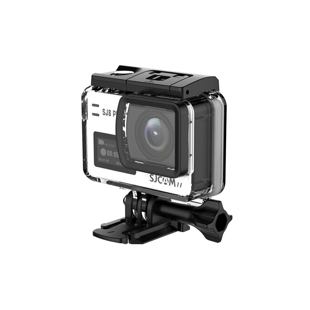 (White) Action Camera Dual Screen Sport Camera Dv Ambarella H22 Chipset Big Box 4K 60Fps White 6112211811994