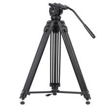 Alloy Video Photo Tripod Kit 360Panorama Pan Fluid Ball Head for DSLR Camera Recorder DV
