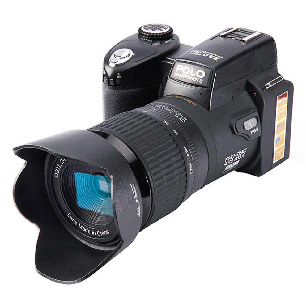 Digital Camera 33Mp Auto Focus Professional Dslr Camera Telephoto Lens Wide Angle Lens Appareil Photo Bag Black 6112211806990
