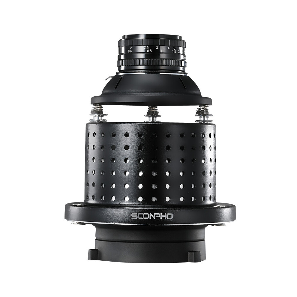 Condenser Photoflash Beam Tube with Lens Focalize Conical Snoots Photo Optical Art Special Effects Shaped Beam Light Flash Light Cylinder
