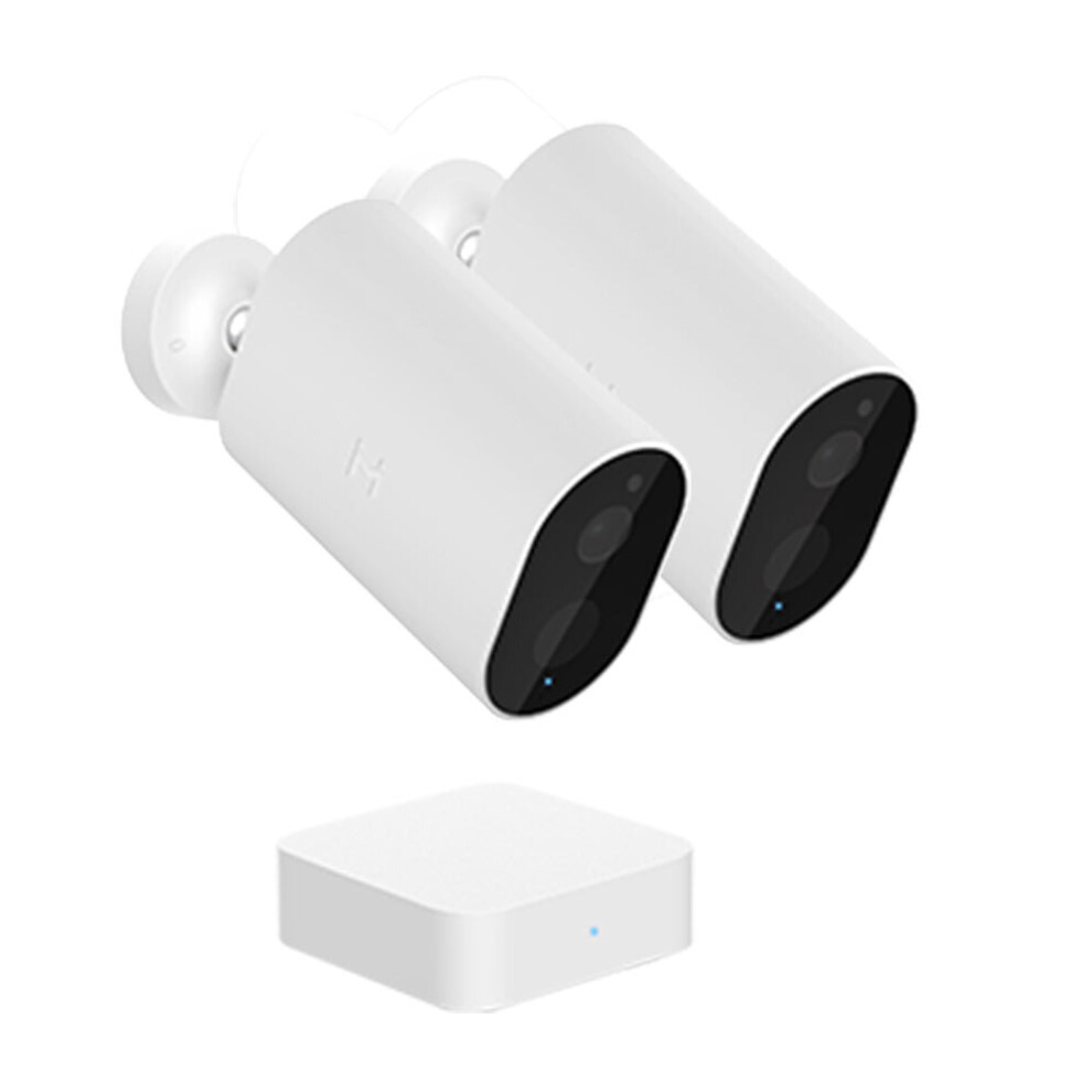 (Gateway+2*Camera) Smart Ip Camera 1080P 8 Led Ip66 Waterproof Outdoor Wireless Monitor Cctv 3654657692438