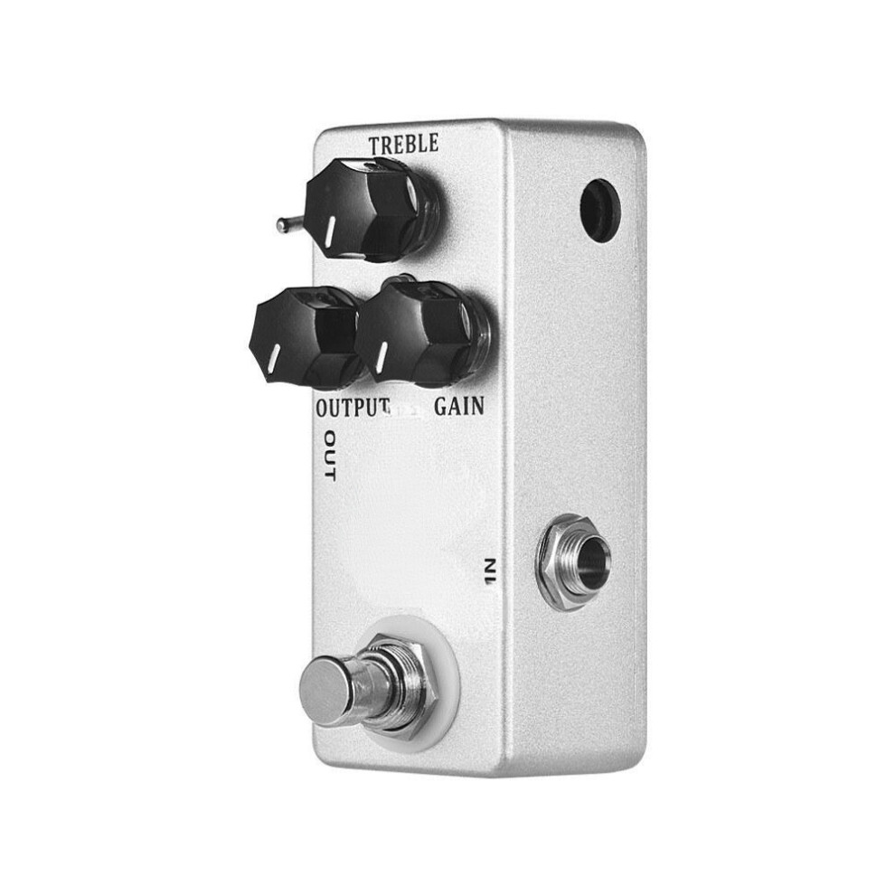 (Silver) Silver Horse Overdrive Boost Guitar Effect Pedal