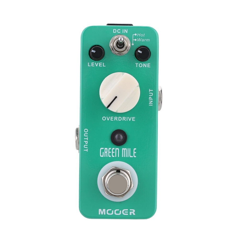 Green Mile Micro Mini Overdrive Electric Guitar Effect Pedal True Bypass