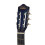(Black) 39 Inch Classical Guitar Kit for Beginner with Bag,Strap,Pick and Guitar Beginner Teaching Aid 5