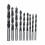 246pcs HSS Drill Bit Set Screwdriver Bits Storage Case DIY Wood Metal Drilling 4