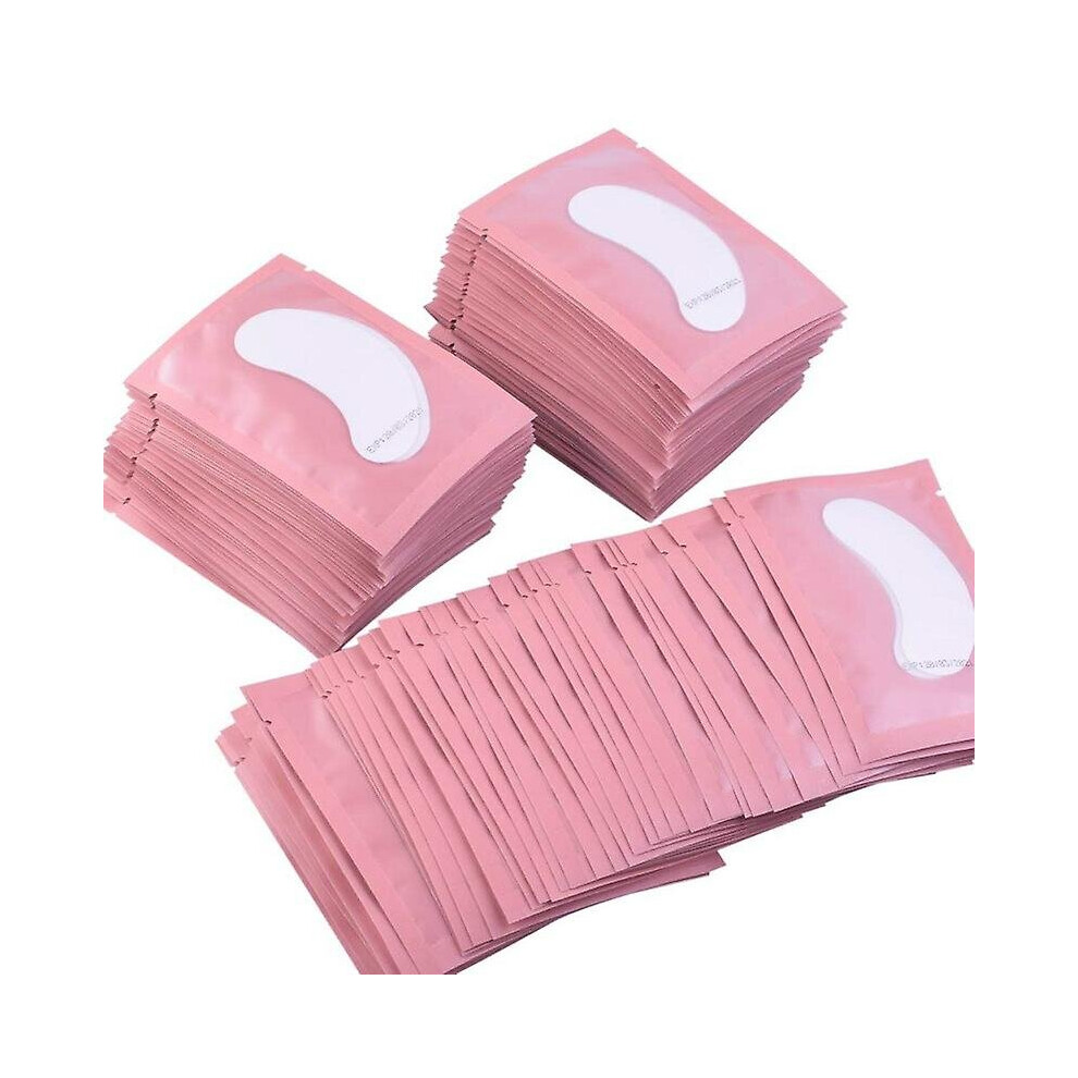 100pairs Eyelash Extension Paper Patches Grafted Eye Stickers Under Eye Pad