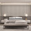 DEBONA (9112 Black Grey) Debona Fabric Touch Wallpaper Geometric Diamond 2