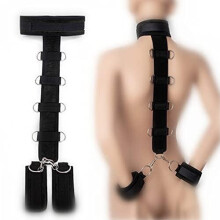 Puos de mano de nylon combinan cuello espalda una lnea correas ropa accesorio kit