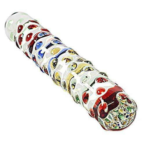 A'na-l Massagegerat aus Glas, mehrfarbig