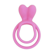Loving Joy Cock Rings Silicone Double Rabbit Cock Ring, Double Cock Ring, Love Ring, Penis Ring, Erection Ring