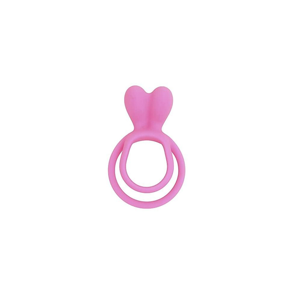 Loving Joy Cock Rings Silicone Double Rabbit Cock Ring, Double Cock Ring, Love Ring, Penis Ring, Erection Ring