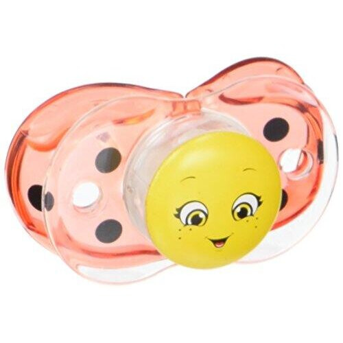 Keep-it-Kleen Pacifier - Silicone - Lola Ladybug - Red 1