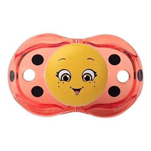 Keep-it-Kleen Pacifier - Silicone - Lola Ladybug - Red 2