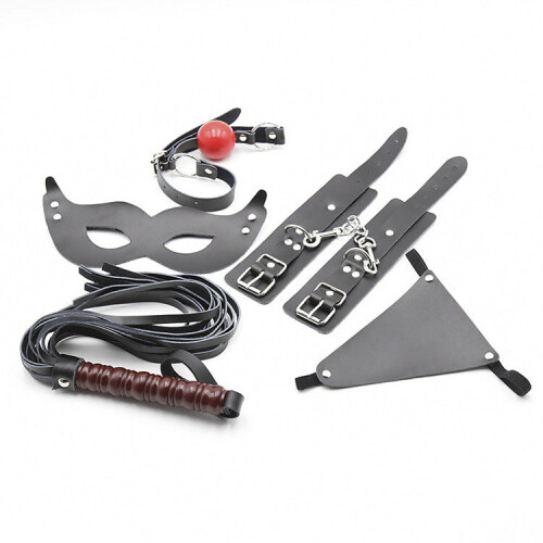 The Leather Bondage Play Kit