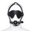 Black BDSM Blindfold and Gag Face Harness 2