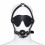Black BDSM Blindfold and Gag Face Harness 3