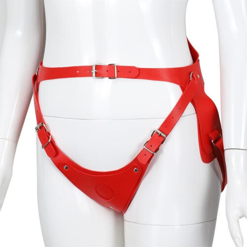 Red 'Assless' Fetish Panties