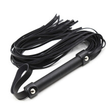 Black BDSM Hand Flogger
